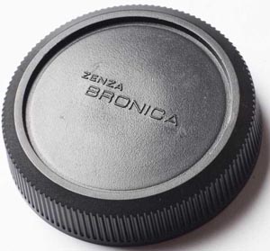 Bronica ETR Rear Lens Cap Bronica ETR Rear Lens Cap