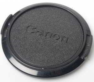 Canon 55mm FD clip on plastic Front Lens Cap Canon 55mm FD clip on plastic Front Lens Cap