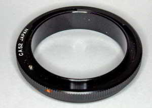 Unbranded Reverse Ring Canon FD - 52mm Lens adaptor Unbranded Reverse Ring Canon FD - 52mm Lens adaptor