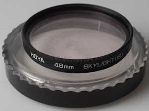 Hoya 49mm Skylight 1B Filter Hoya 49mm Skylight 1B Filter