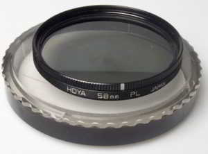 Hoya 58mm polarising Filter Hoya 58mm polarising Filter