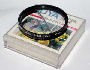 Hoya 55mm Split Field Filter