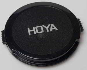 Hoya 55mm clip on plastic Front Lens Cap