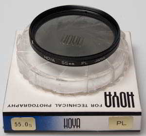 Hoya 55mm polarising boxed Filter Hoya 55mm polarising boxed Filter