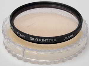 Hoya 55mm Skylight 1B Filter