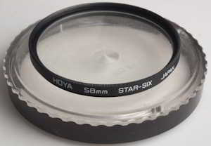 Hoya 58mm Star 6 Filter Hoya 58mm Star 6 Filter