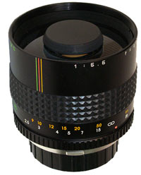 Makinon 300mm f/5.6 Mirror lens