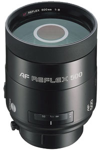 Minolta AF 500mm f/8 Reflex