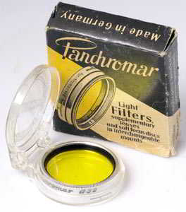Panchromar 32mm yellow Filter Panchromar 32mm yellow Filter