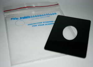 Pfefer black oval 65x95mm Filter