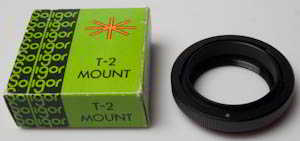 Soligor Canon FD T2 Mount Lens adaptor