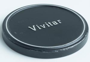 Vivitar 58mm metal push on Front Lens Cap