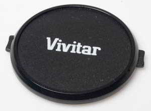 Vivitar 58mm clip on plastic Front Lens Cap