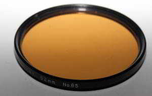 Vivitar 62mm 85 orange Filter