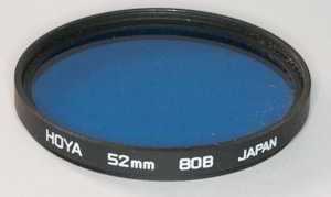Hoya 52mm 80B Blue Filter Hoya 52mm 80B Blue Filter