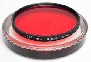 Hoya 72mm R25 red Filter Hoya 72mm R25 red Filter